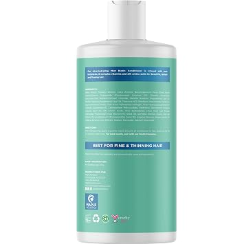 Volumizing Biotin Shampoo and Conditioner Set - Sulfate Free Shampoo and Conditioner with Biotin Rosemary and Peppermint for All Hair Types - Volumizing Hair Care Set