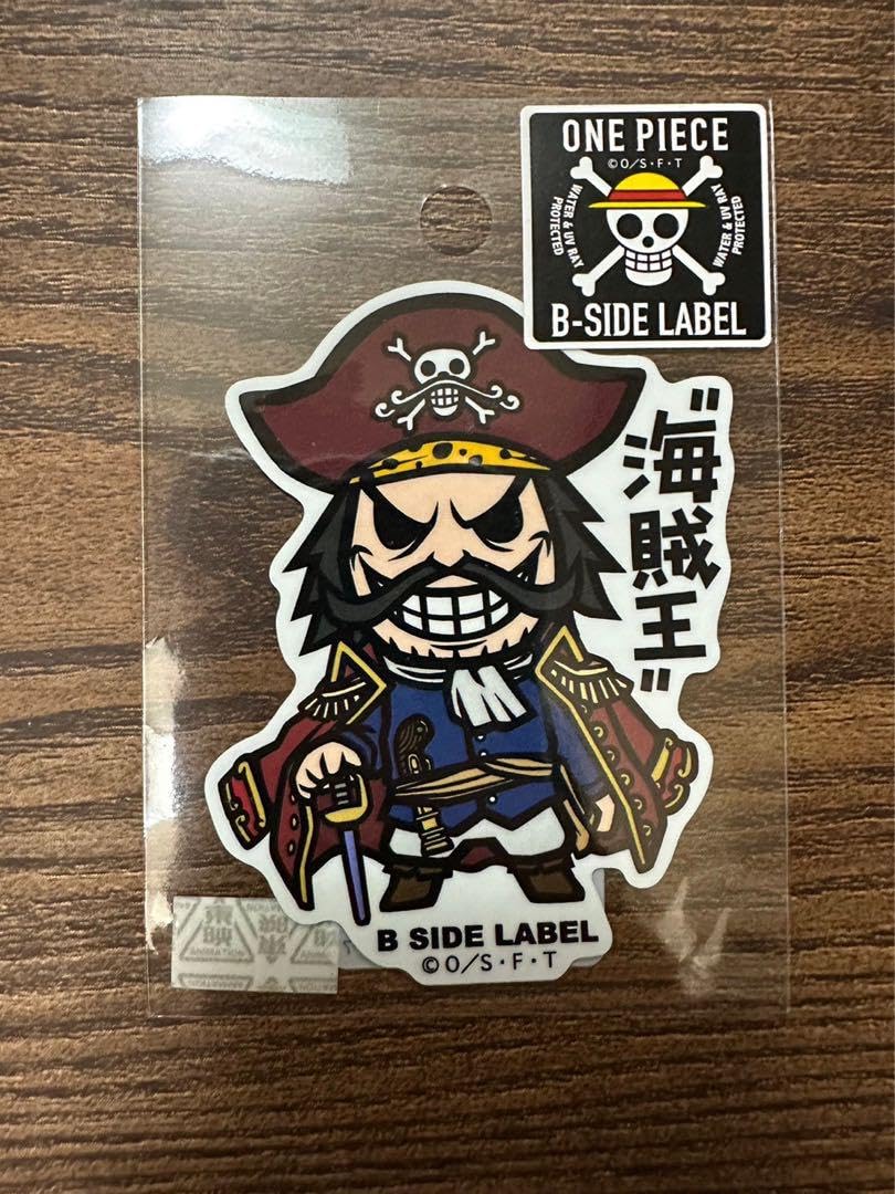 ワンピース 365日ステッカー ロジャー/クロッカス 2枚セット