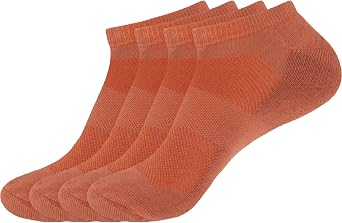 BambooMN Men and Womens Rayon from Bamboo Low Cut Ankle Socks for Sports, Work and Everyday Wear - 4 Pairs - Unisex Sizing