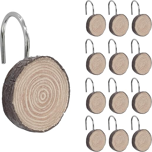 Best rustic shower curtain hooks