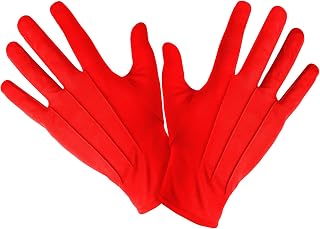 W WIDMANN MILANO Party Fashion - Handschuhe für Erwachsene, Kostüm Accessoire für 20er, 50er Jahre Look, Clowns, Karneval