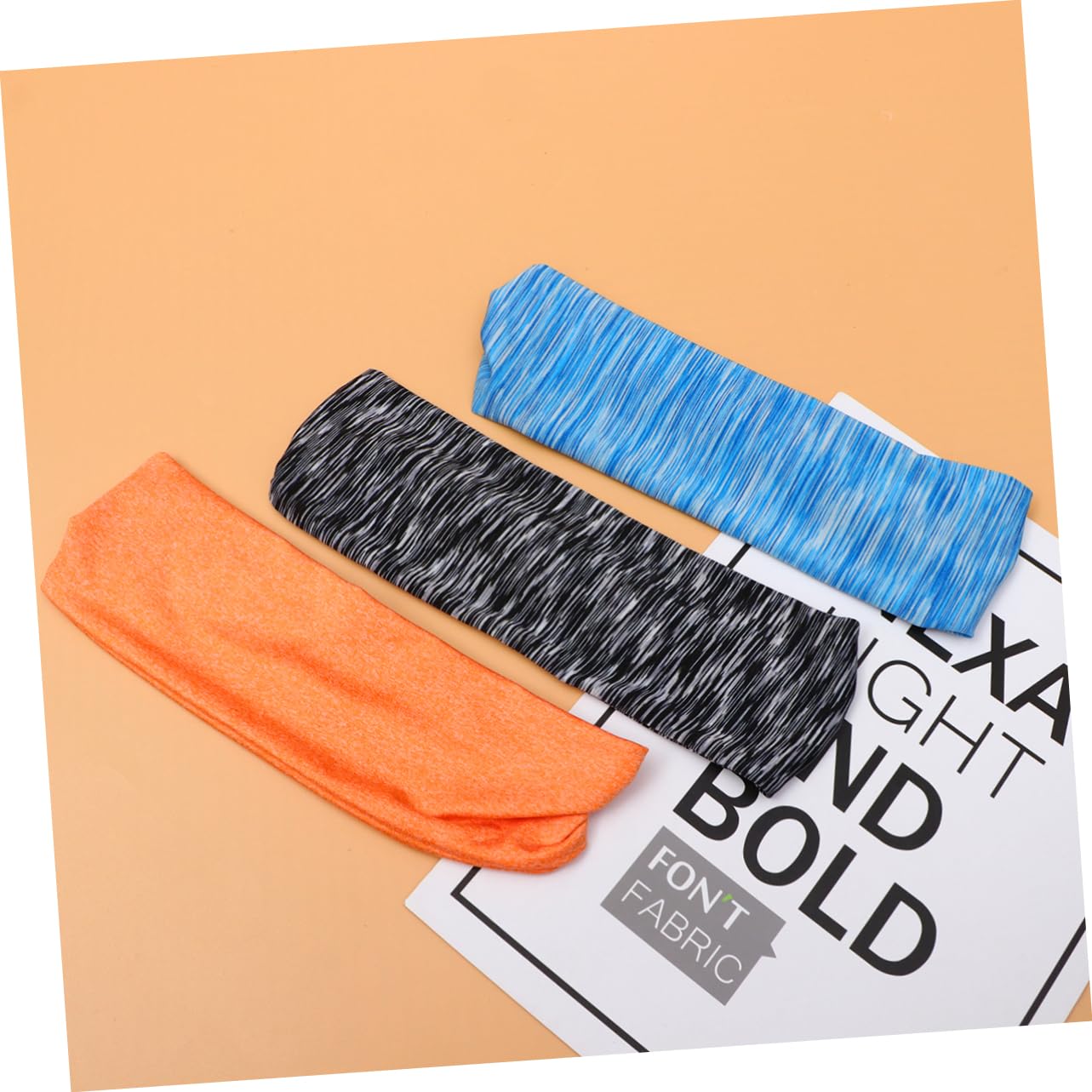 TOYANDONA Fascia Da Yoga Allenamento Sport Tessuto Elastico Fascia Traspirante Donna Fascia Atletica Sudore Fasce Per Lo Yoga Canda Per Elastici Esecuzione Della Fascia