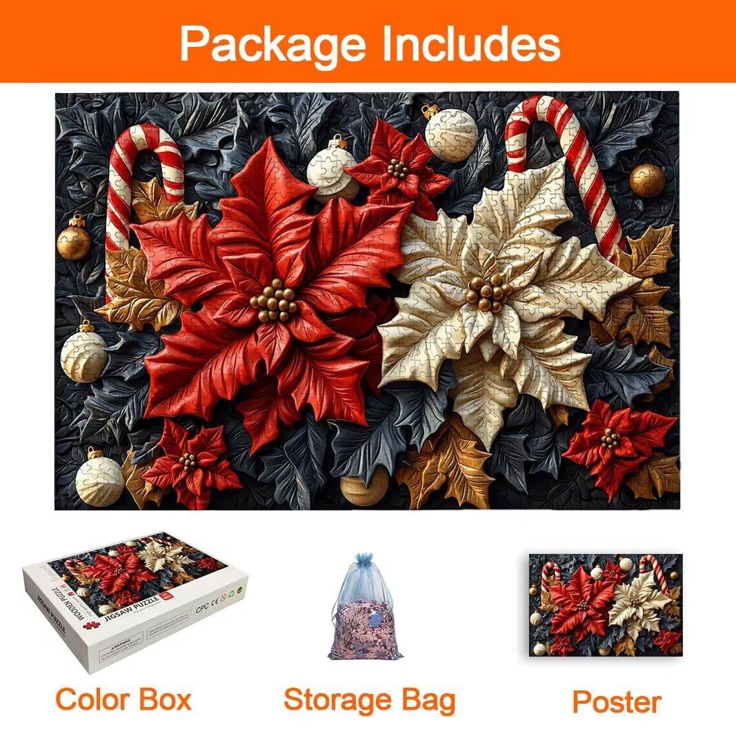 Puzzle Navidad, Puzzle 5000 Piezas, Rompecabezas, Regalo Mujer, Decor -8104