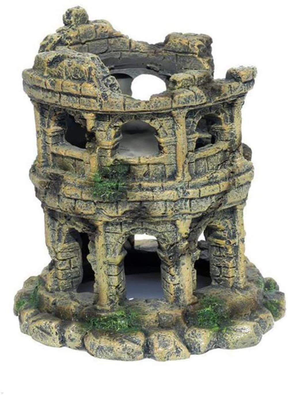 CLQ Ornamenti per Decorazioni per acquari rovine in Resina, Accessori per acquari, Accessori per acquari, Acquario Ecologico per acquari, Ornamenti per Studio, Soggiorno