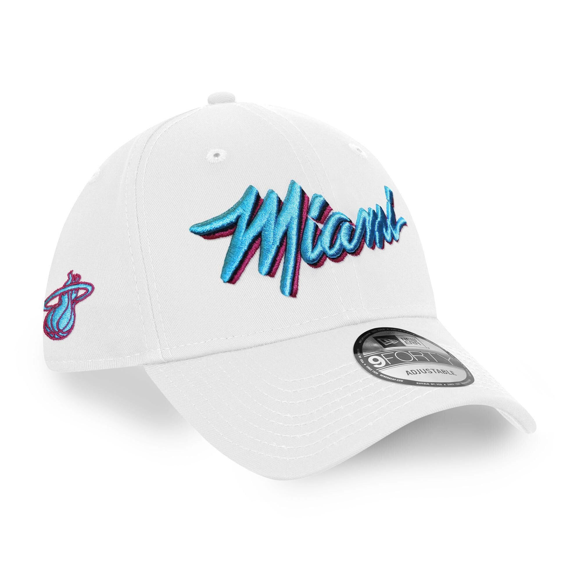 New Era Miami Heat NBA Essential 9Forty Snapback Cap - One-Size — image 1