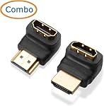 Cable Matters Boîte de combo 270 Degré et 90 Degré HDMI Adaptateur (angle droit) HDMI) avec 4K et HDR Appui