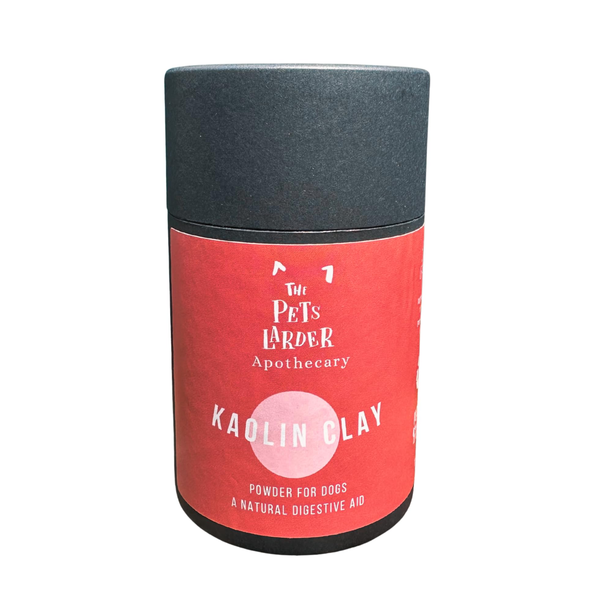 The Pets Larder Cornish Kaolin Clay for Dogs - Natural Digestive Remedy | Relieves Diarrhoea, Upset Stomachs and Indigestion | Eco-Friendly Natural Pet Product 150g