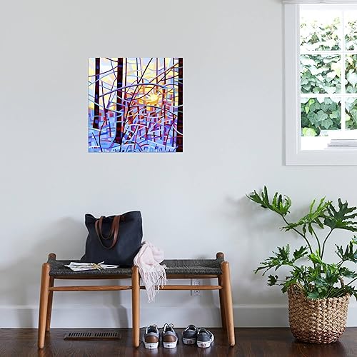 Miniatura 2 de AllPosters Mandy Budan - Impresión giclée para pared, diseño de amanecer, 24 x 24 pulgadas