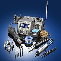 Vista 2 de X-TRONIC 7040-PRO-X • 775 vatios • Estación de soldadura y refundición de aire caliente de pequeño tamaño • Controles digitales de temperatura