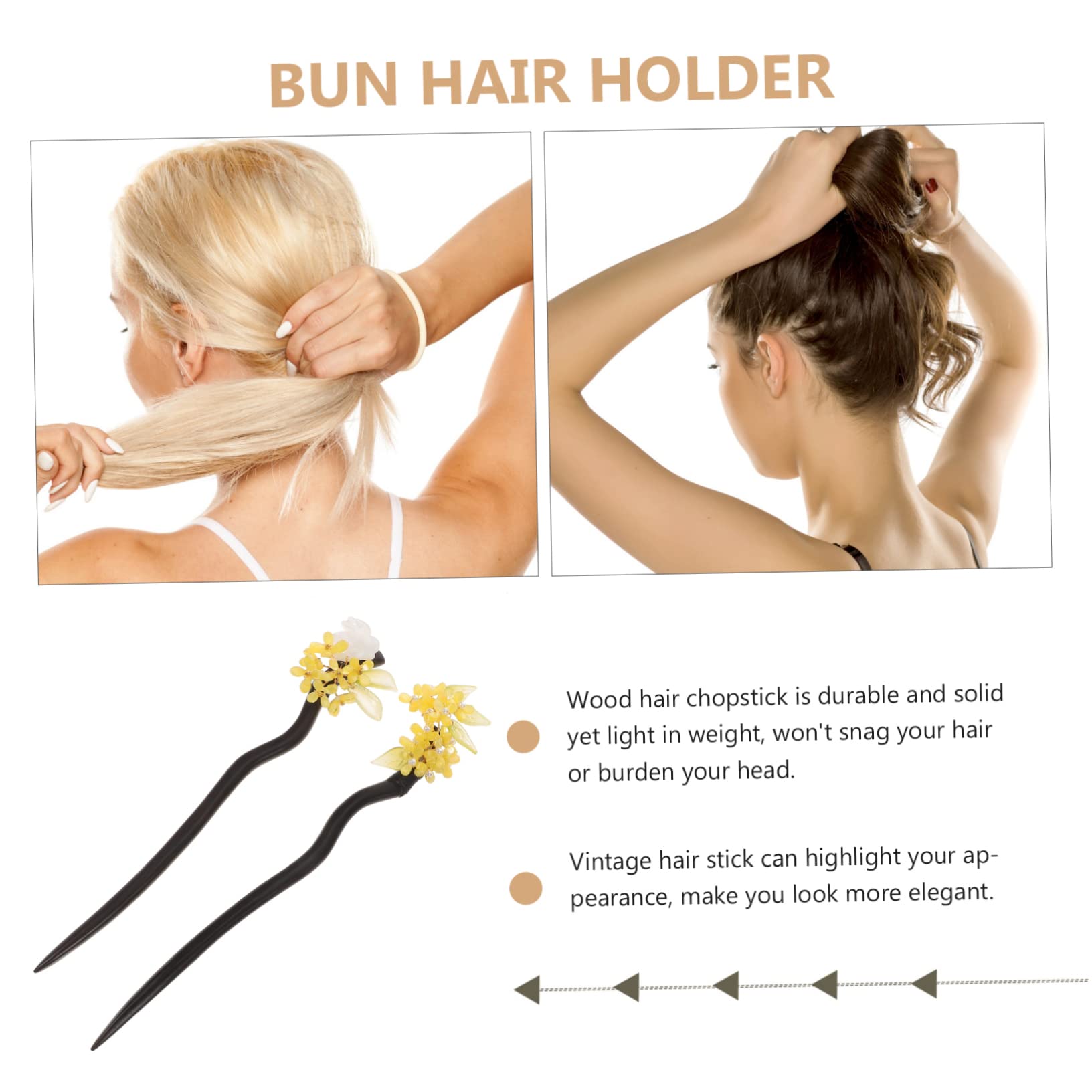 ABOOFAN 8stücke Vintage Haarnadeln Antike Haarspangen Für Hochzeiten Und Besondere Anlässe Chinesischer Stil Eleganter Chignon Pin Für Damen