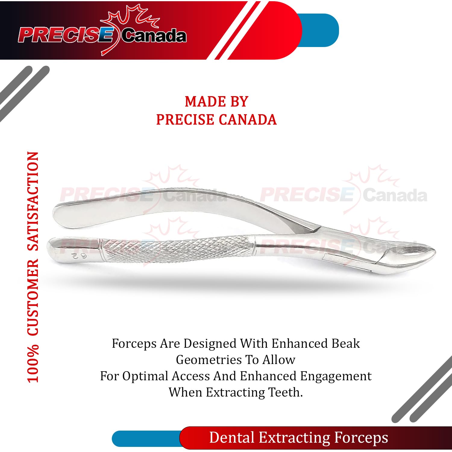PC EXTRACTING Forceps # 62 Dental Instruments