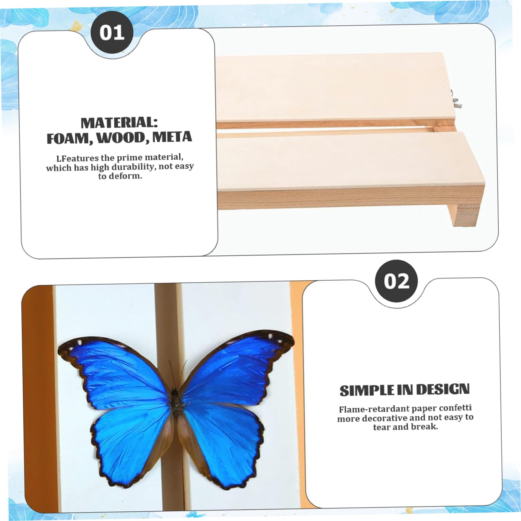 Insekten-Pinnbrett, verstellbares V-förmiges Entomologie-Ausbreitbrett, hölzernes Insekten-Pinning-Set für die Präsentation von Proben, wissenschaftliche Bildung und Insektensammlung