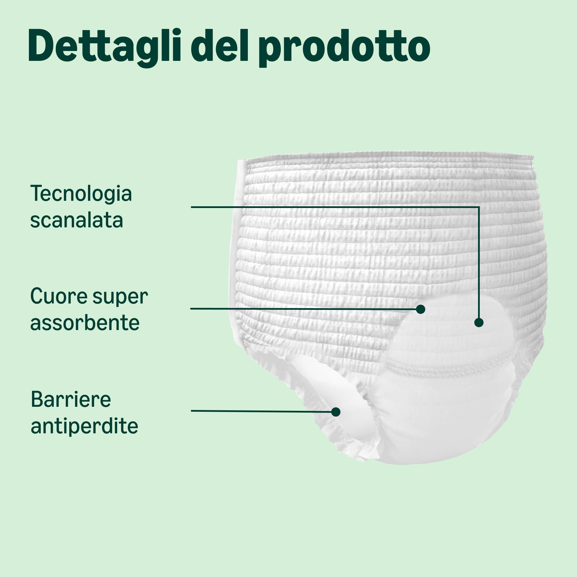 by Amazon Super Pants Mutandina Unisex, taglia L, 48 pezzi (4 confezioni da 12)