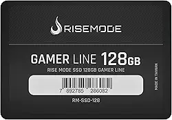 SSD Rise Mode Gamer Z Series 128GB SATA 2.5', Velocidade 535MB/s Leitura e 435MB/s Gravação, Alto Desempenho para Jogos e PC – RM-SSD-128
