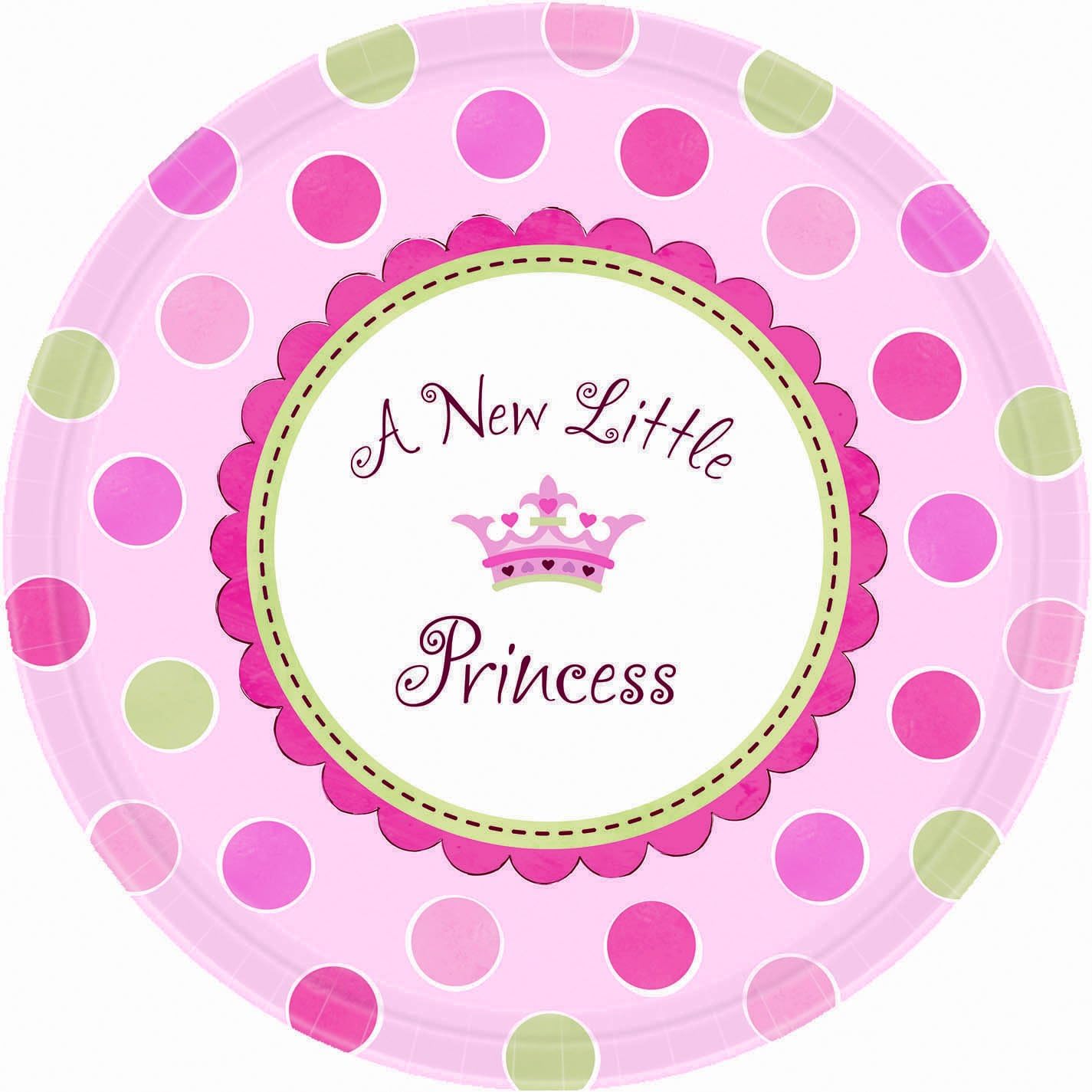 A New Little Princess Dinner Plates Toys & Games