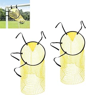 Soccer Targets for Goals Training: Soccer Goal Target Nets for Shootings Accuracy Training - Football Shooting Accuracy Practice Equipment 2PCS