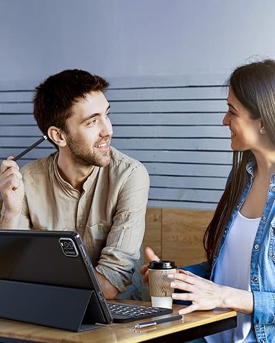 Miniatura 6 de YQSAVIOR Tablet MTK8768 Octa-CORE 10.1 pulgadas RAM 10 GB (4 GB+6 GB expandir) +64 GB ROM+1 TB PC de computadora expandible con fundatecladomouse,