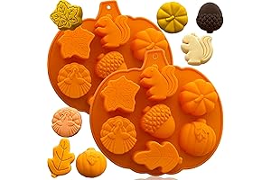 2-Pcs Halloween Fall Silicone Molds