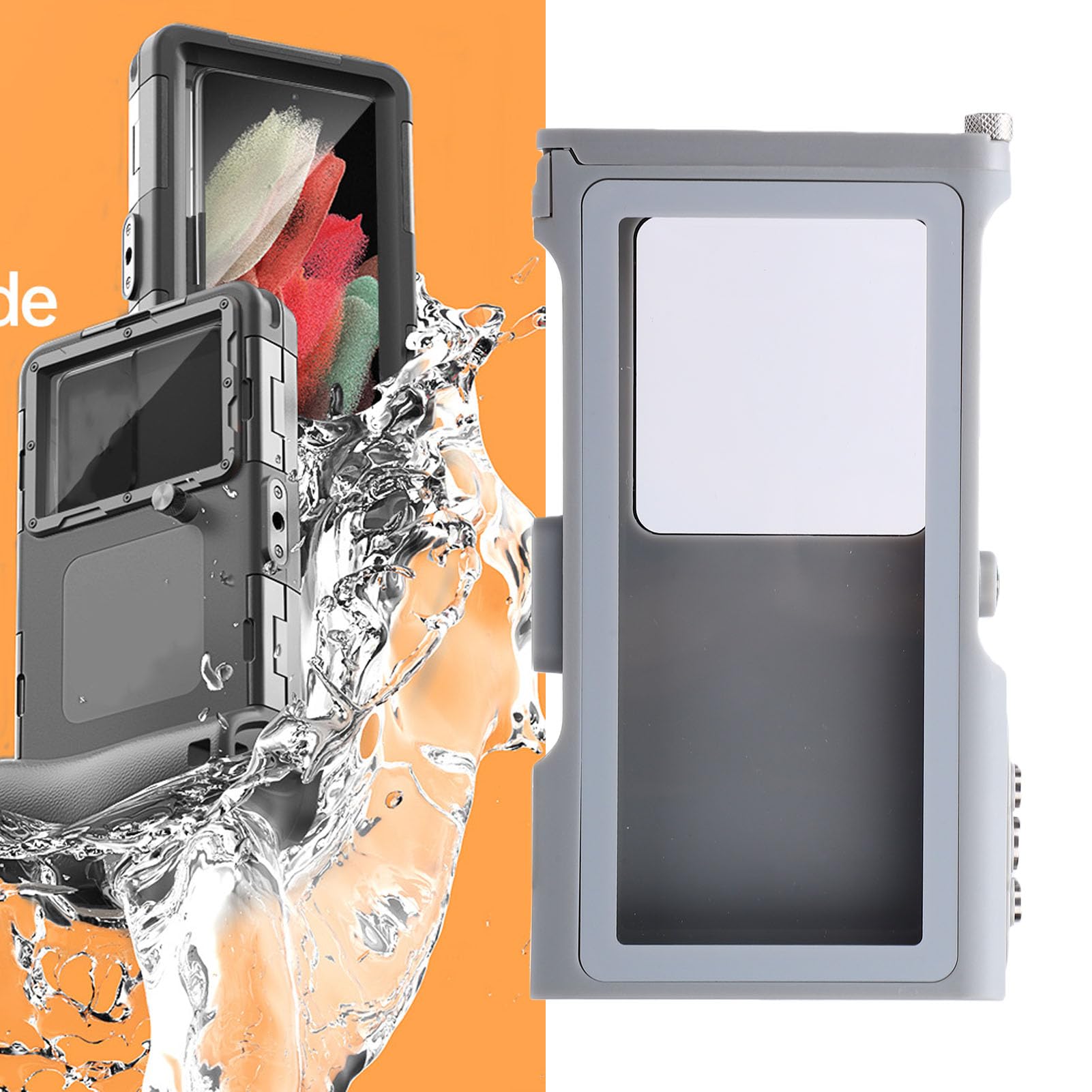 Custodia Subacquea per Telefono Grado Professionale IP68 Impermeabile 15 M per Snorkeling Diving Adventure Compatibile con IOS 17 16 15 14 13 e S10-S25 (#3)