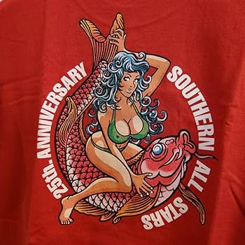 サザンオールスターズ 波乗りジョニー イラストTシャツ 赤 41Z45aGgbiL._UF350,350_QL50_.jpg
