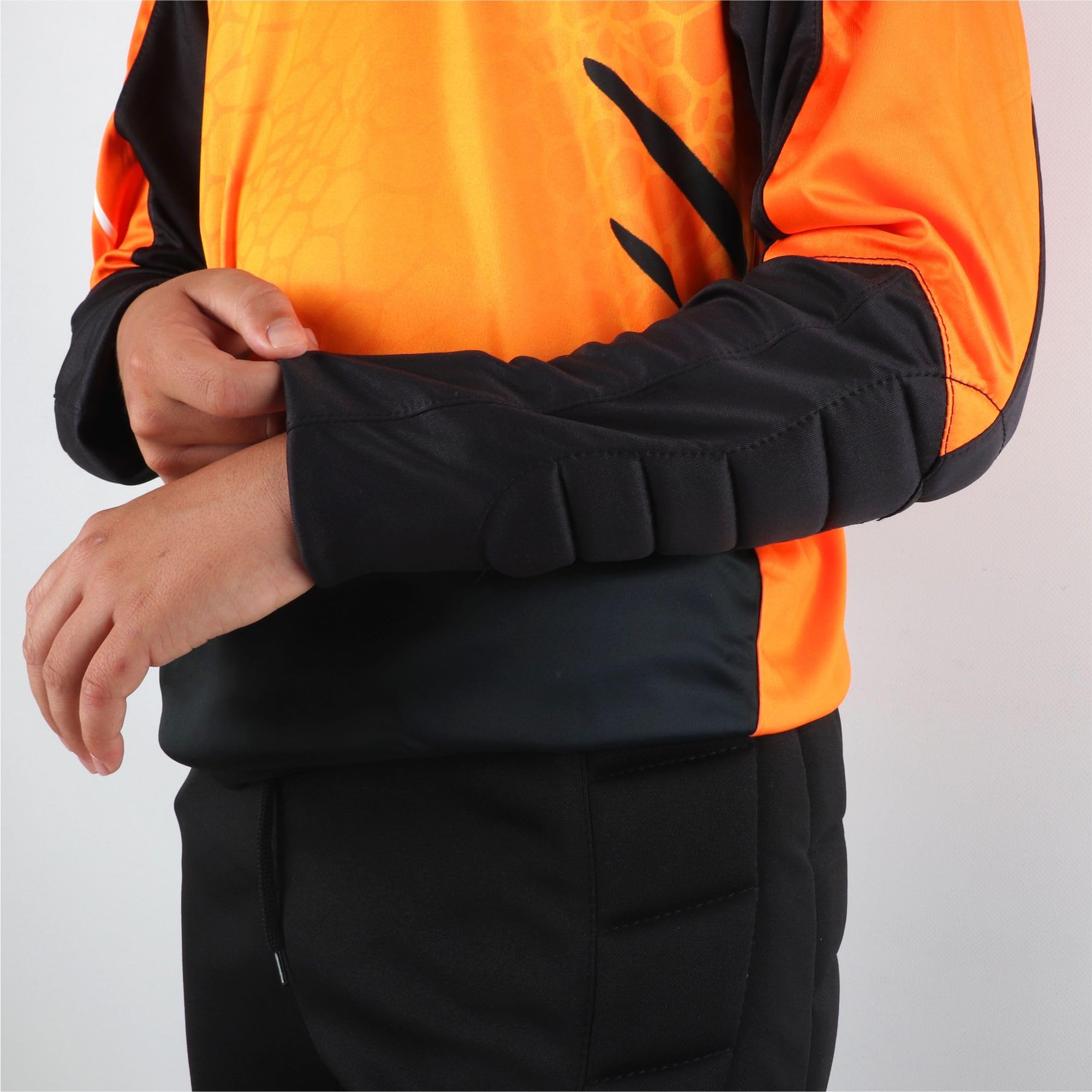 Ho Soccer Kid Keeper Set Deep-Sea Orange Coinsieme Portiere Unisex - Bambini e Ragazzi (Pacco da 1)