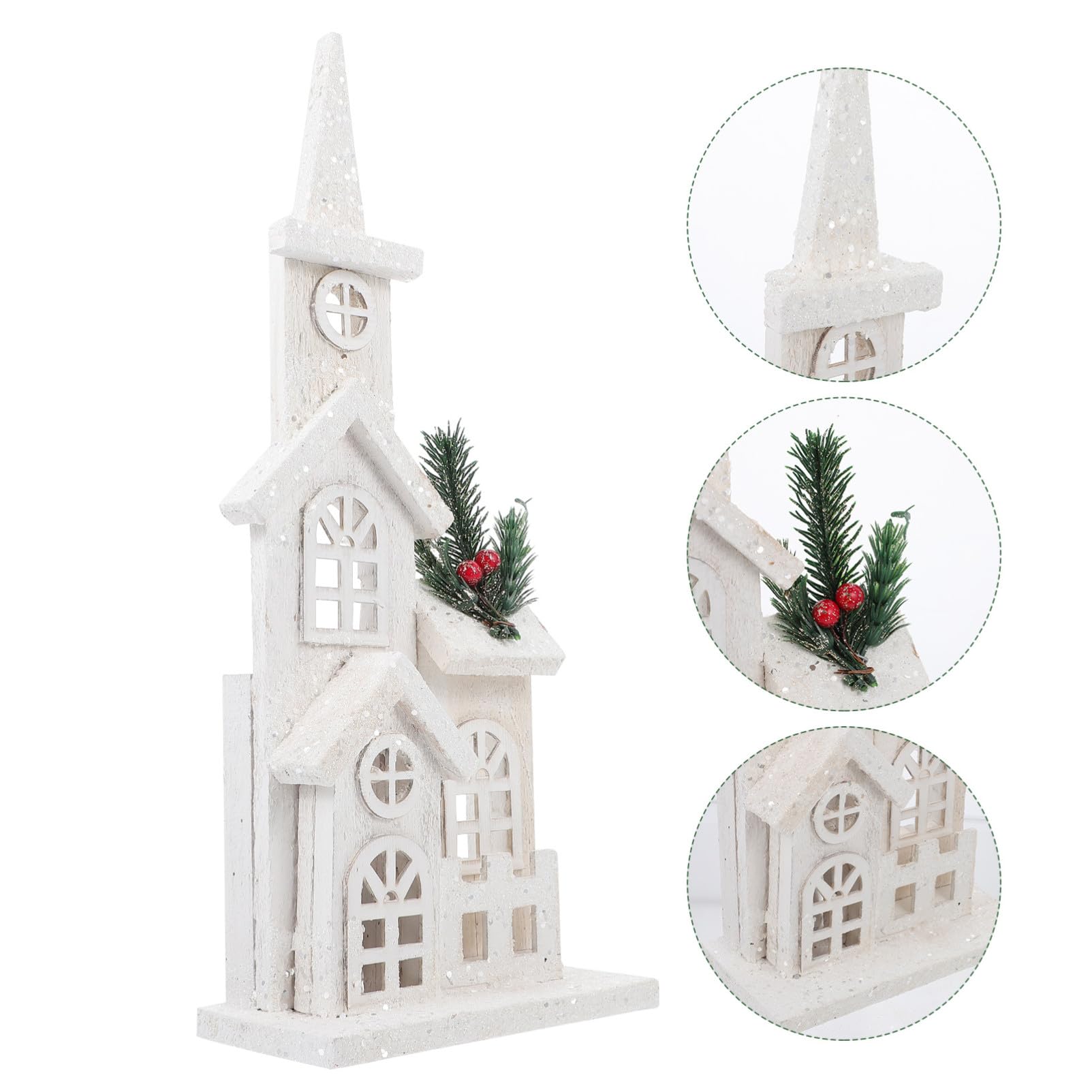Ipetboom Decorazione Natalizia Casa Luminosa in Forma di Ornamentale per Vetrine e Interni Addobbo Festivo per Soggiorno e Ufficio Decorazione da per Atmosfera Natalizia