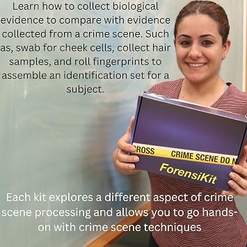 Collecting DNA Samples ForensiKit Explore Crime Scene Processing Techniques