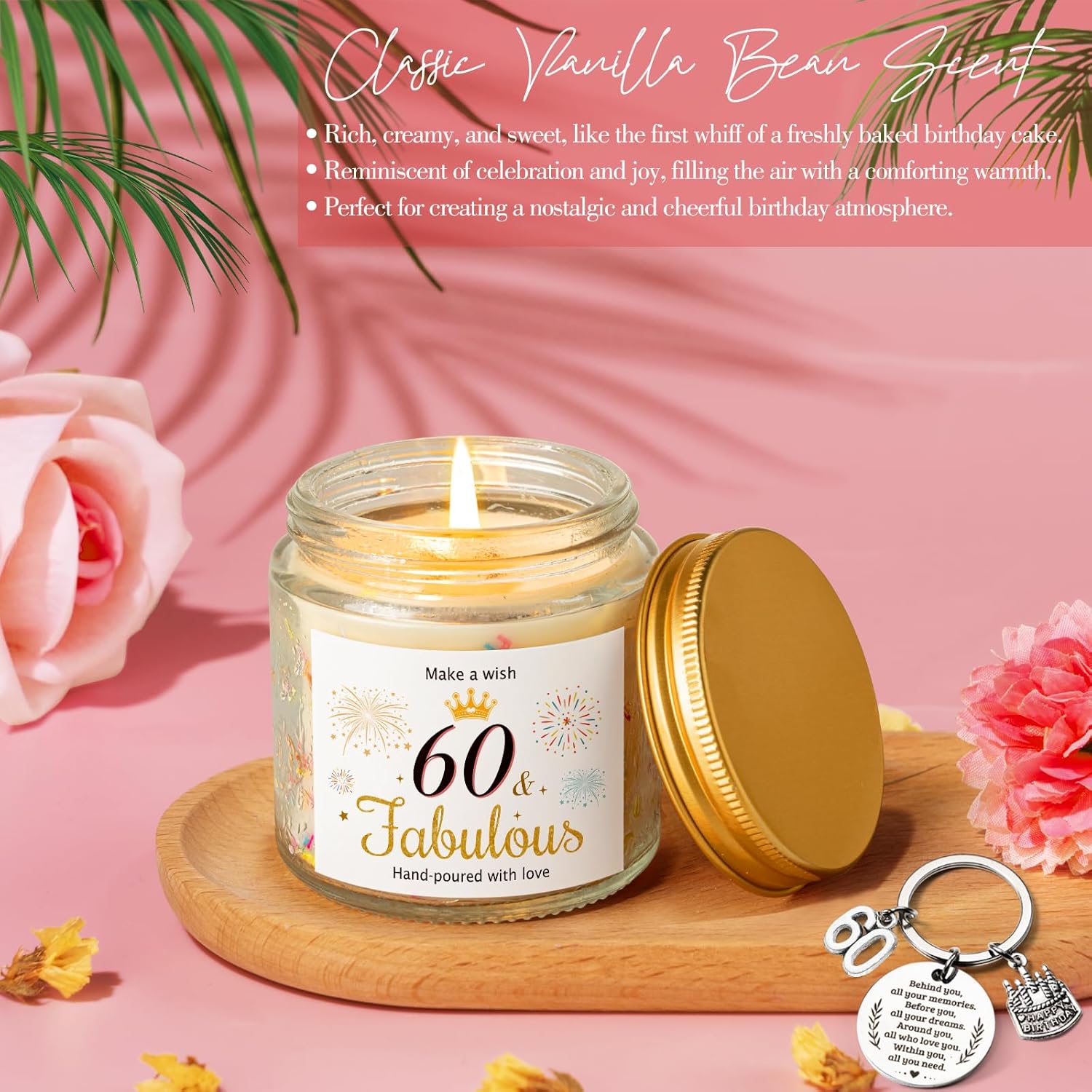 60th Birthday Gifts for Women, Vintage 1966 Birthday Gift for Her, Unique 60 Year Old Birthday Gift Ideas for Women Turning 60 - Image 6