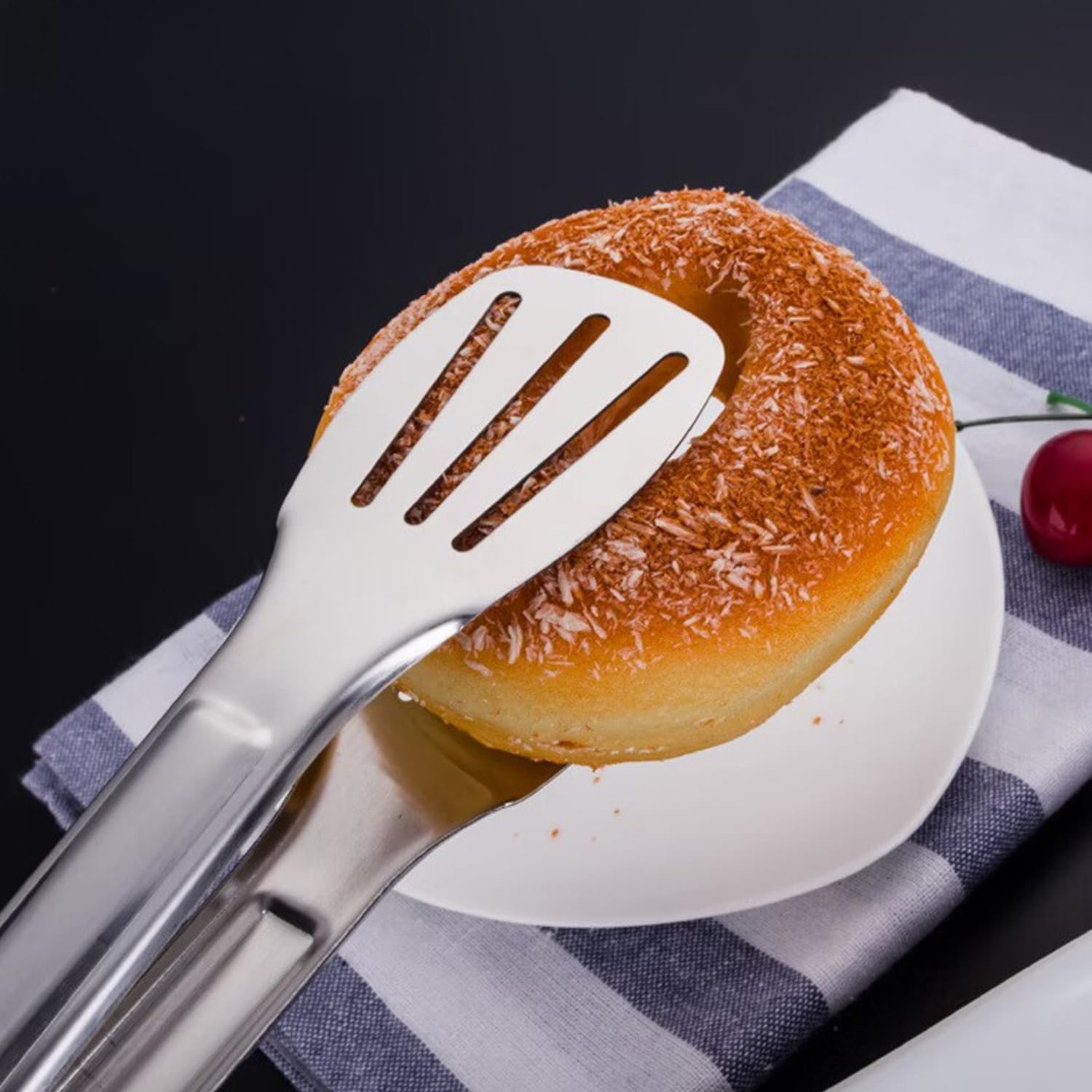 Holzzange 22,9 Cm Aus Walnussholz – Hitzebeständig, Für Grill, Salat & Küche