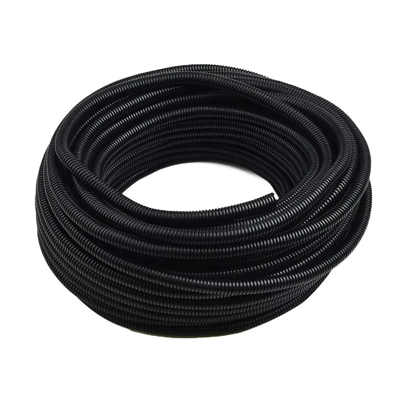 Eyzjqstuv One Color Corrugated Conduit Tube, 30M Polyethylene Split Corrugated Wire Conduit 6.5Mm/10Mm Id(10Mm)