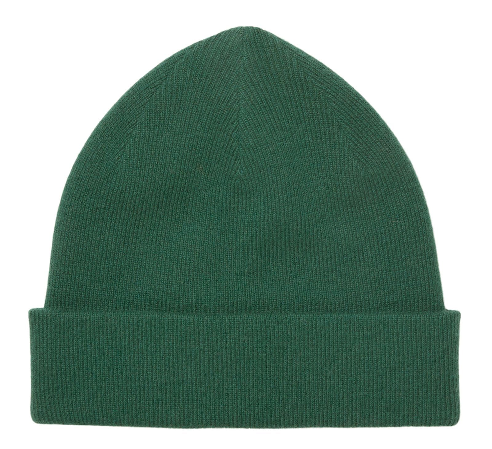 Marc O'Polo Mütze Rich Emerald Dunkelgrün