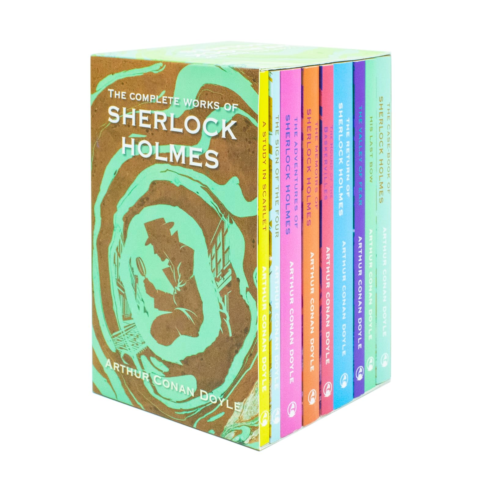 Complete Work of Sherlock Holmes 9 Books Set Case Book of Sherlock Holmes