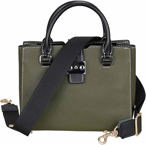 Miniatura 3 de Allzedream - Correa ancha ajustable para bolso, bolso cruzado con extremos de cuero