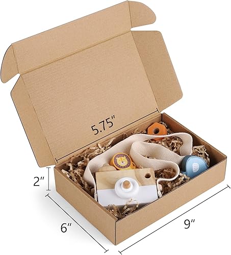 Miniatura 62 de Eupako Cajas de envío pequeñas de cartón corrugado de 9 x 6 x 2, paquete de 25 cajas de correo blancas para embalaje de pequeñas empresas, caja