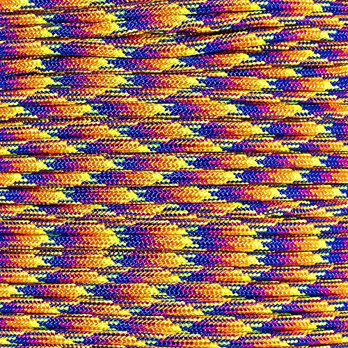 PARACORD PLANET 550 Assorted Colors of Paracord in 50 and 100 Foot Lengths