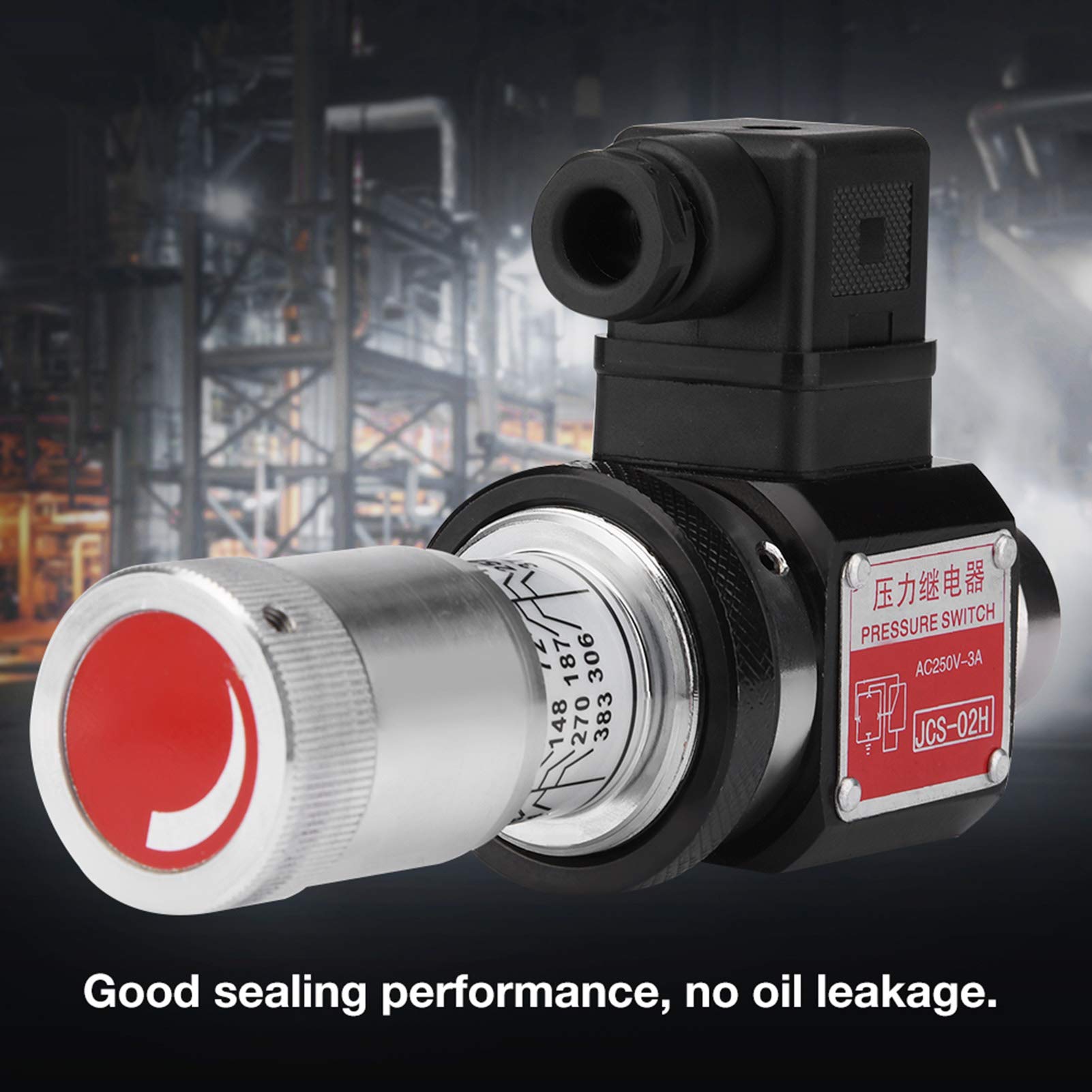 Hydraulic Pressure Switch, JCS-02H PT1/4 Hydraulic Pressure Relay 5-35Mpa 60-350kg/cm2