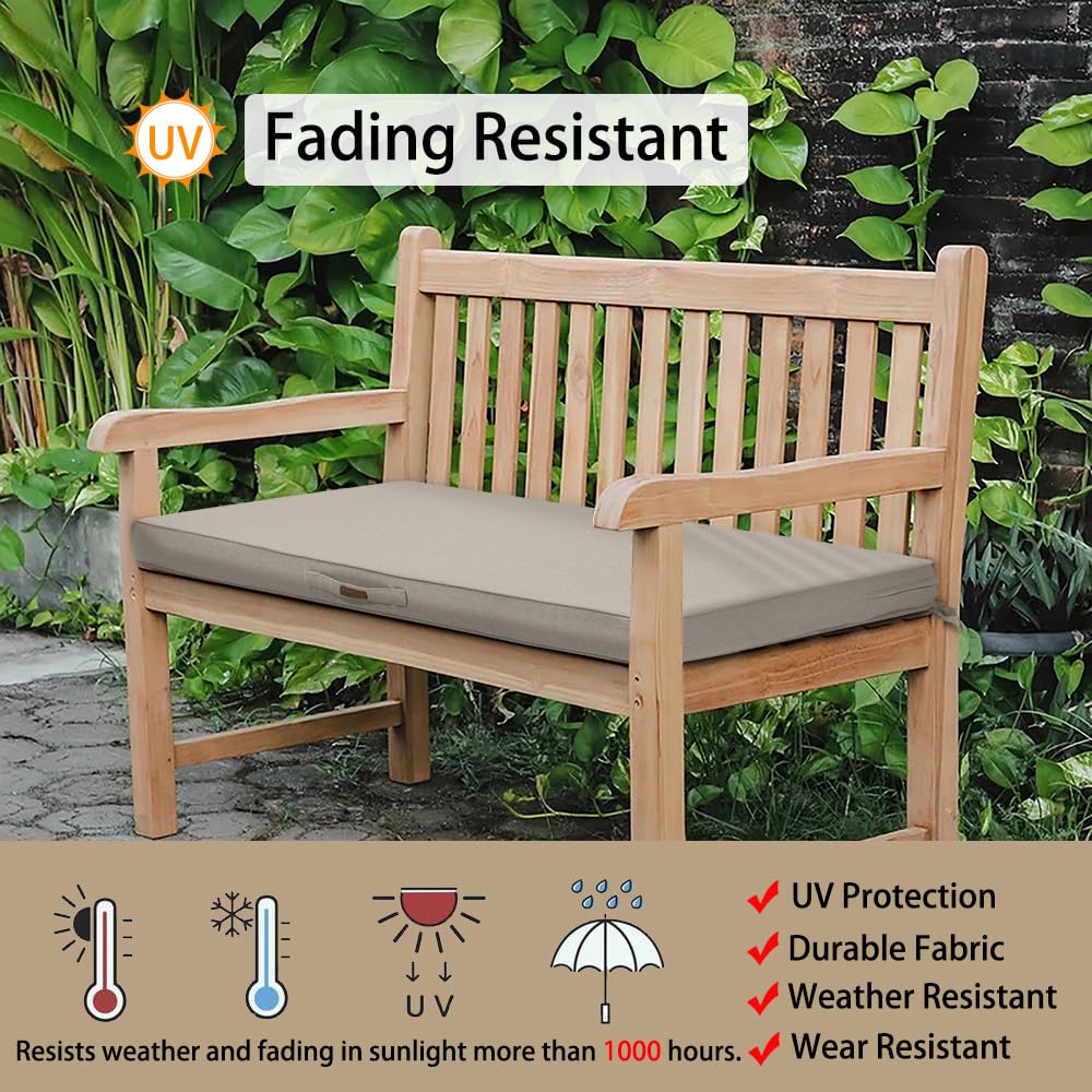 Summsun Bankkissen – 107,7 X 45,7 Cm, Rot, Mit Hochwertigem Schaumstoff & Stoff