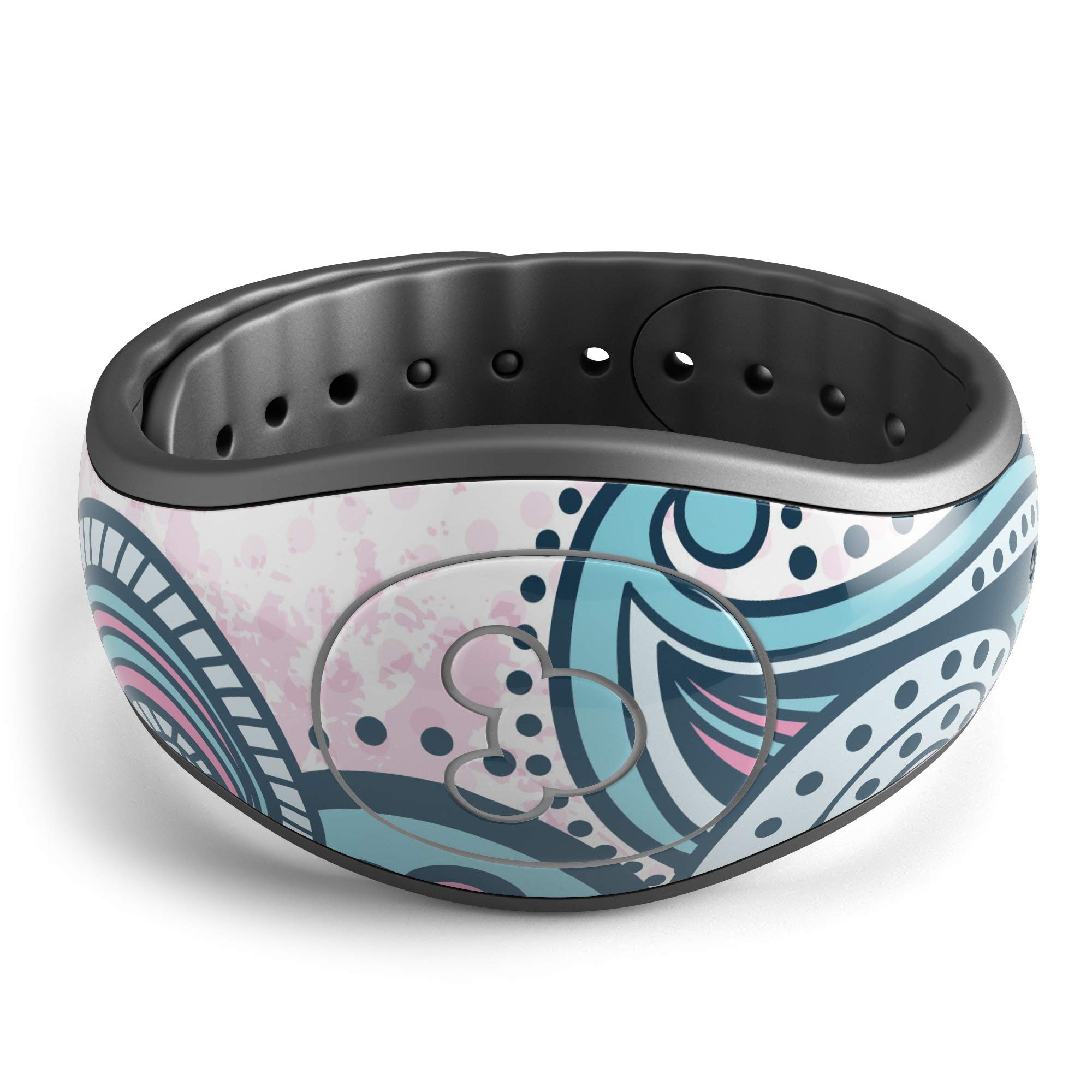 Design Skinz Colorful Ethnic Sprouts Premium Vinyl Decal Wrap Cover for The Disney MagicBand 2 (Fits MagicBand 2 for Disney Parks)