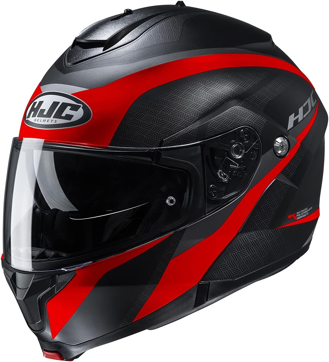 HJC Helmets C91 Helmet – Taly (XX-Large) (RED)