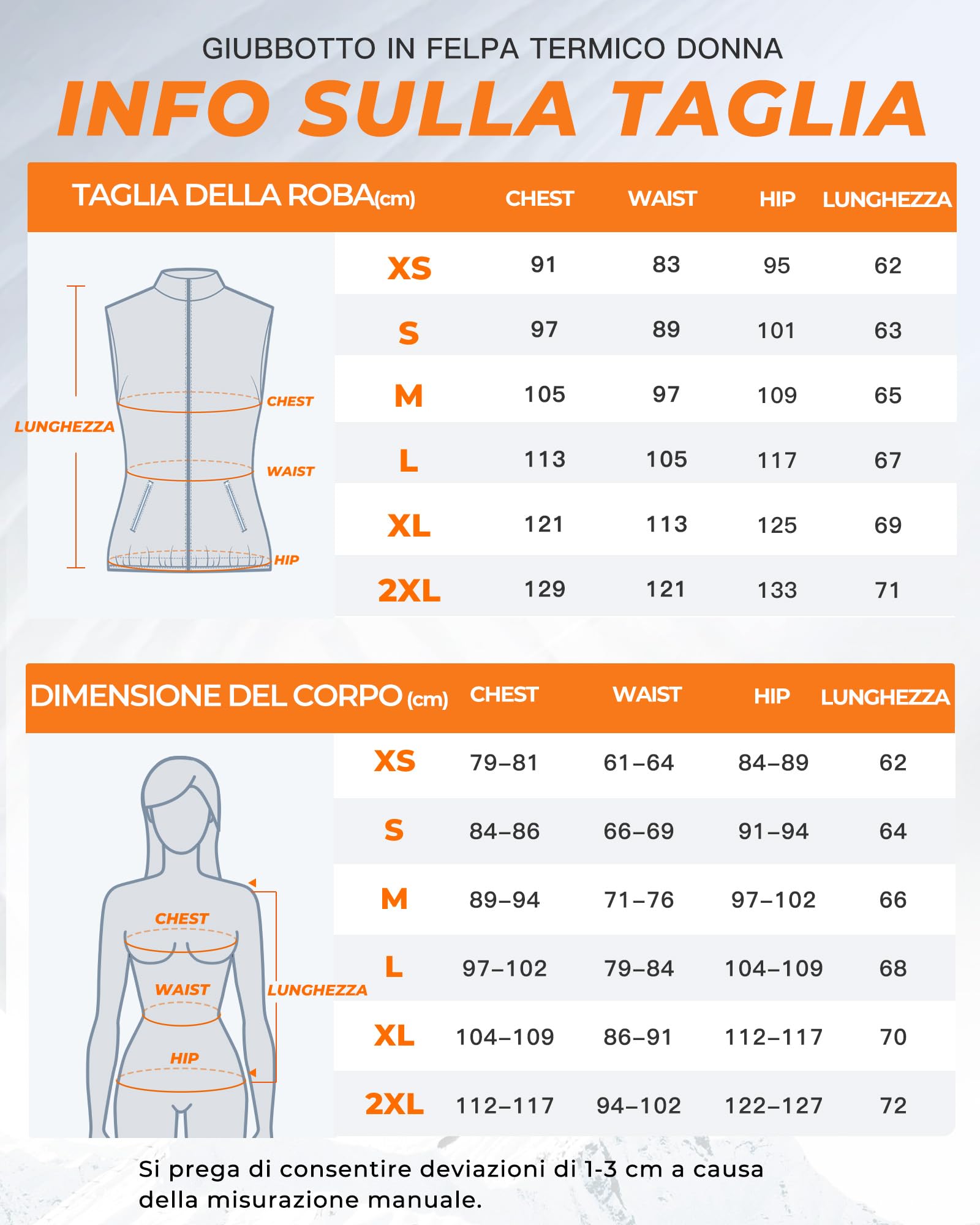 Topdot Gilet Riscaldato Donna, Gilet Riscaldato con Batteria 7.4V 16000mAh, 10 Zone di Riscaldamento, Giubbotto Riscaldato Elettrico Leggero con 3 Temperature per Ciclismo, Lavori All'aperto