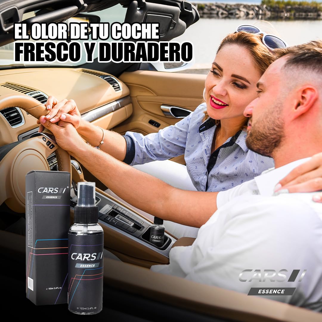 Ambientador para Coche 100ml | Perfume para Vehículos | Tu Coche con Olor Fresco y Duradero | Neutraliza y Elimina los olores