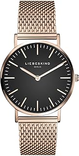 Liebeskind Damen Analog Quarz Armbanduhr mit Edelstahlarmband