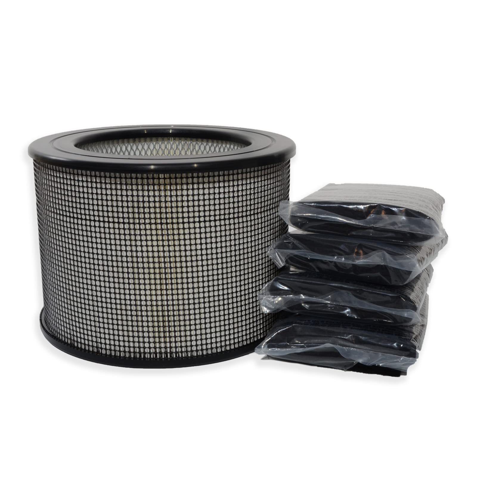 PUREBURGReplacement Filter Compatible with Filter Queen Defender 4000 7500 360 Air Purifiers,H13 True HEPA + 4 x Activated Carbon Pre-Filter Wraps Air Clean Dust VOCs Odor