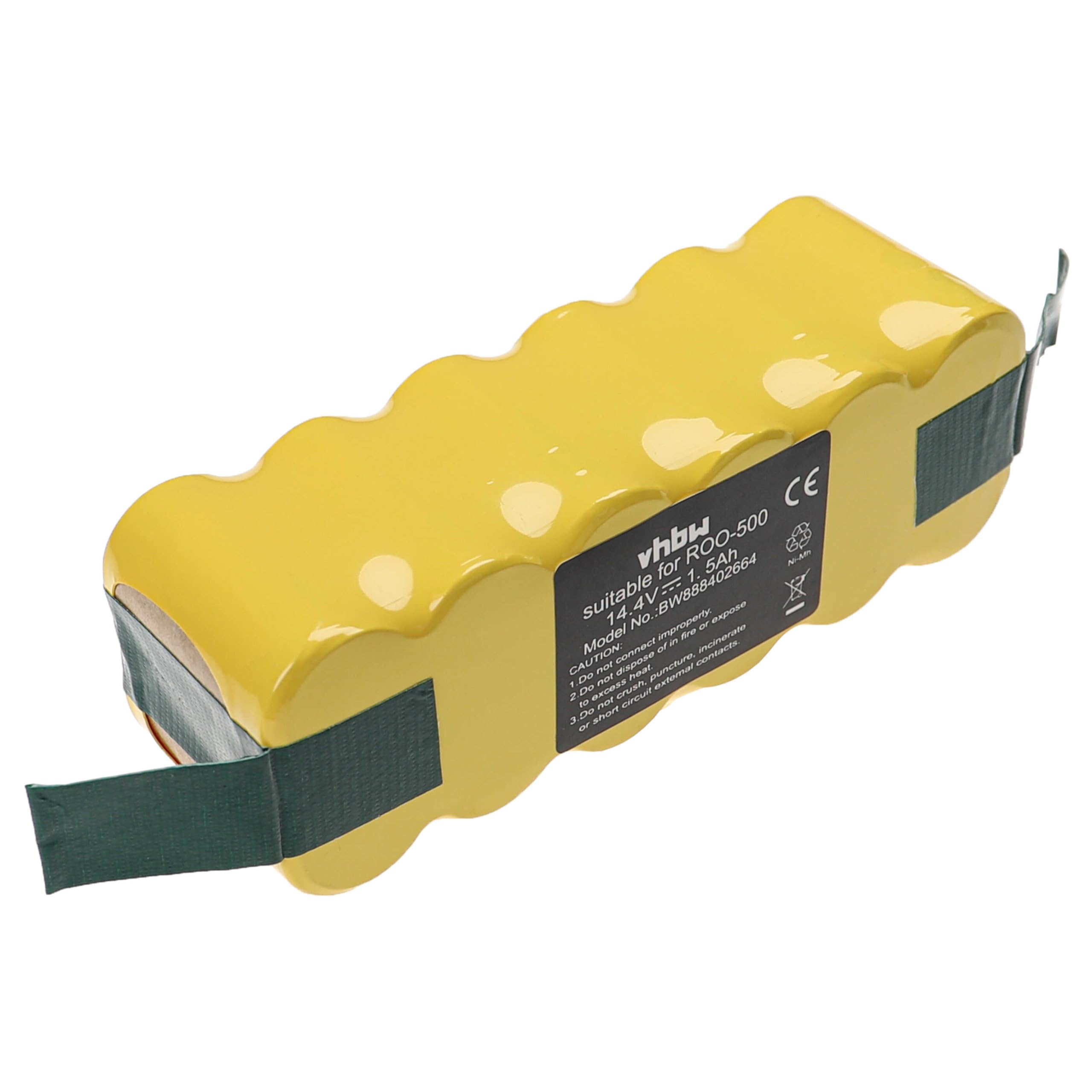 Vhbw Batteria Compatibile IRobot Roomba 866 886 900 980 (3000mAh, 14,4V, NiMH)