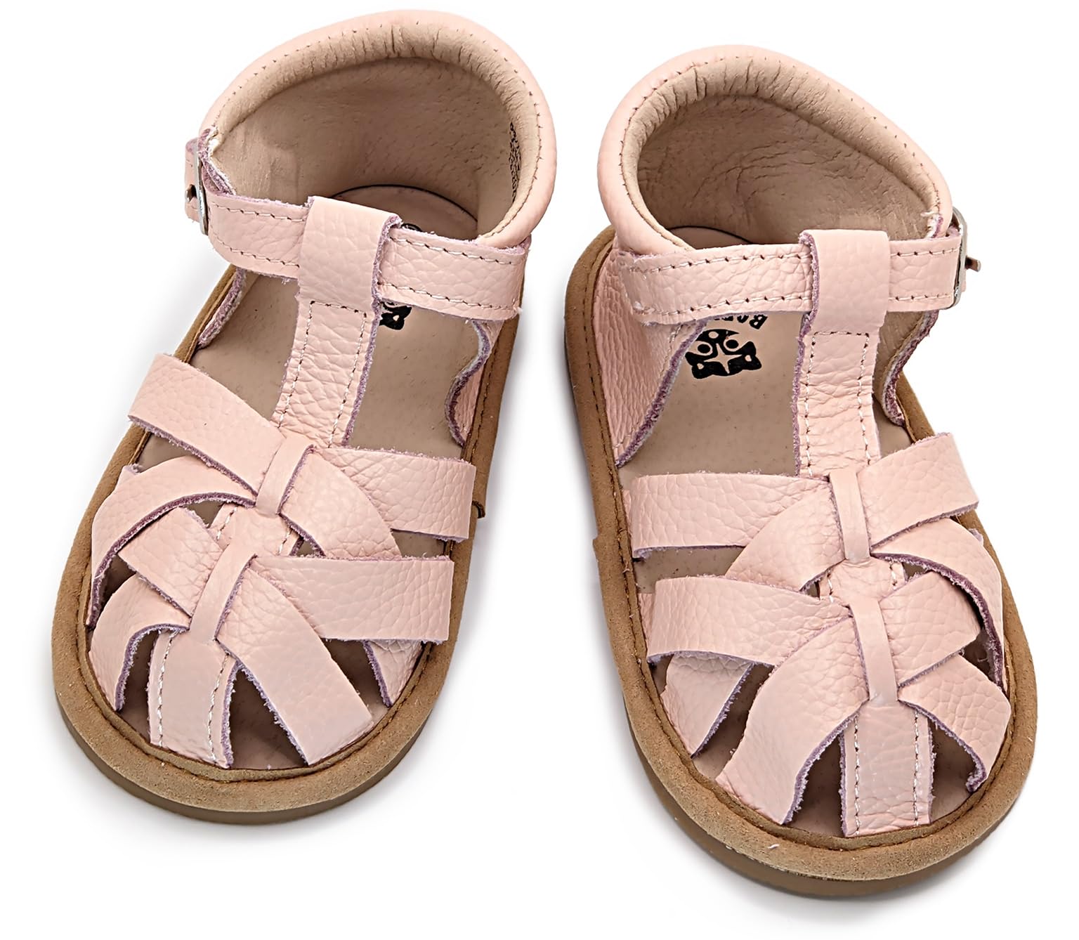 Babytale Genuine leather Girls' sandals for toddler/small kids (Pink, Toddler, us_footwear_size_system, toddler, women, numeric, medium, numeric_7)