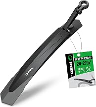 RBRL Bicycle Rear Fender for 24-29 Inch Adjustable Angle Mountain Bike Splash Resistant MTB Mud Flaps (Rear)