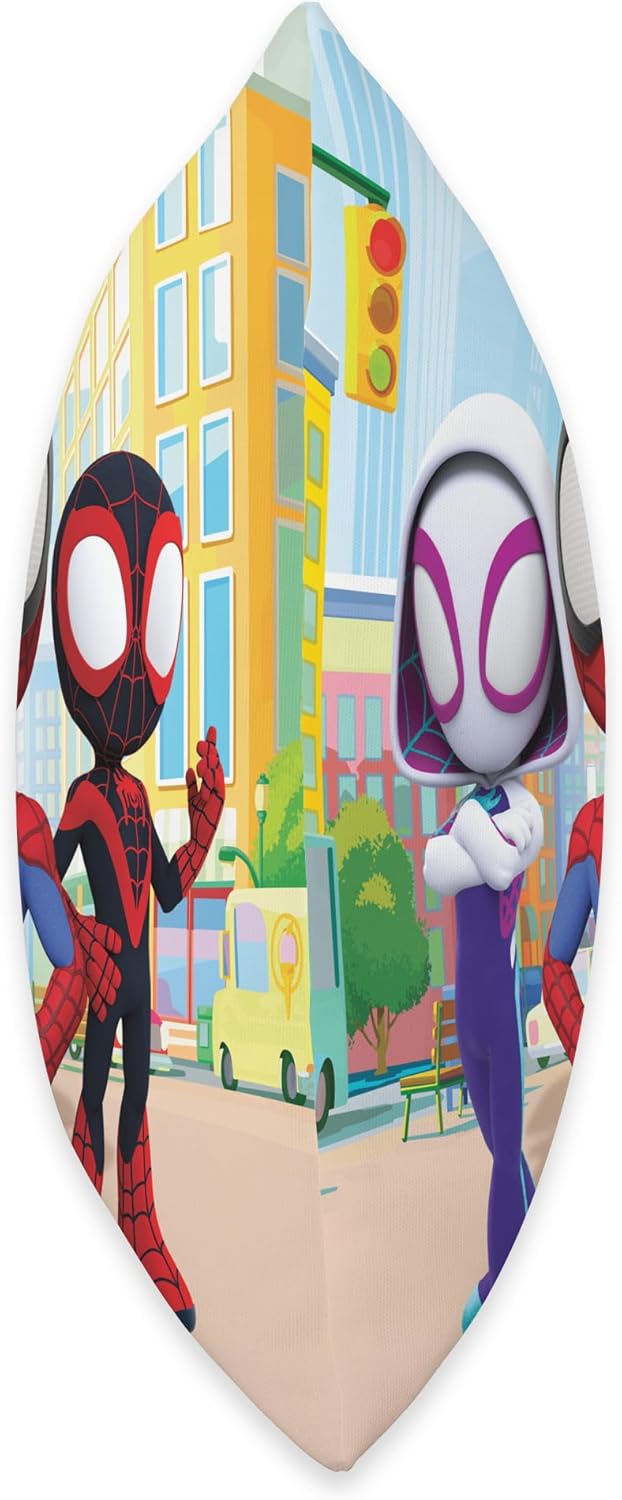 Marvel Spidey and His Amazing Friends Spidey Team Group Throw Pillow