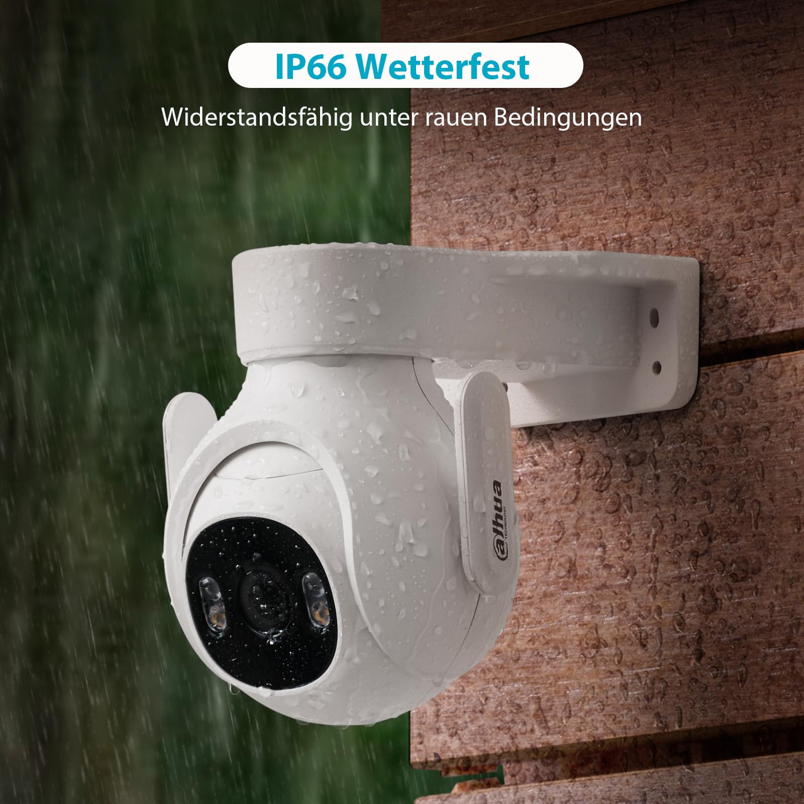 Carré DAHUA IP WIFI 3MP 2.8 Mm IR10m Détecteur PIR DWDR 12Vdc/POE S