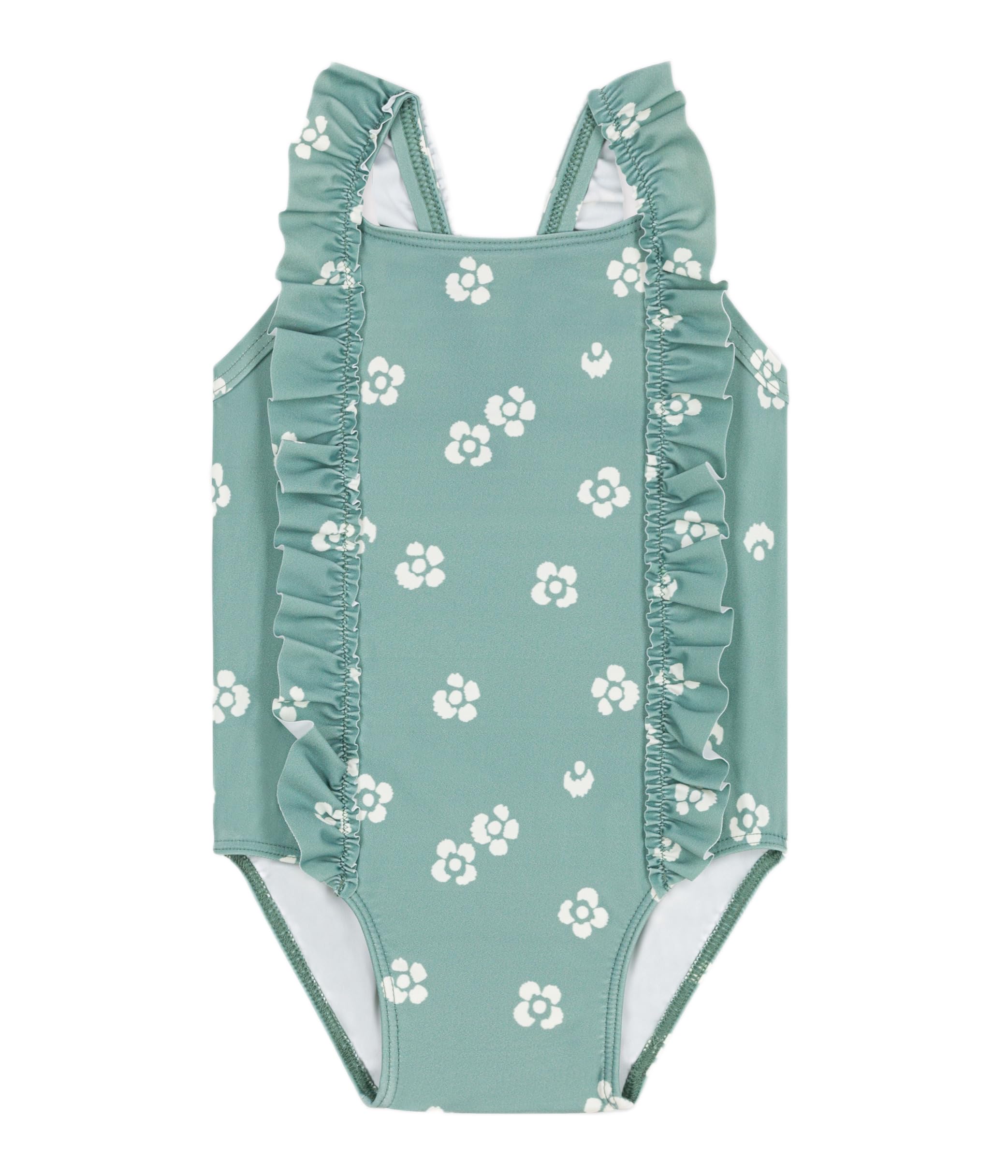 Petit Bateau Maillot De Bain 1 Pièce Bébé Fille