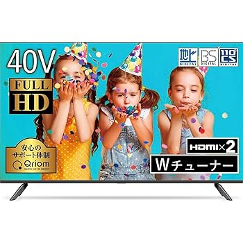 Amazon | 山善 テレビ Wチューナー 液晶 40インチ フル
